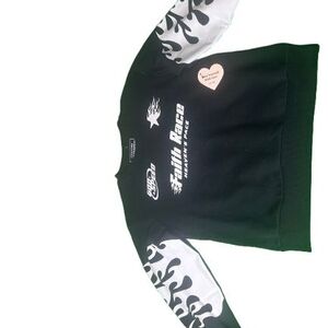 Black and White Graphic Blazer